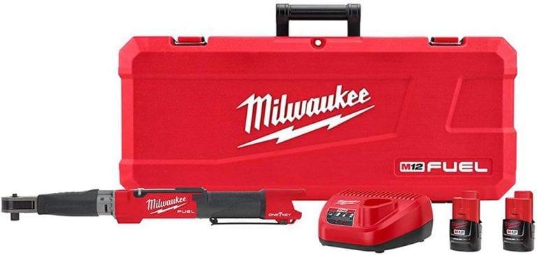 This Milwaukee M12 torque wrench will practically do the work for you.