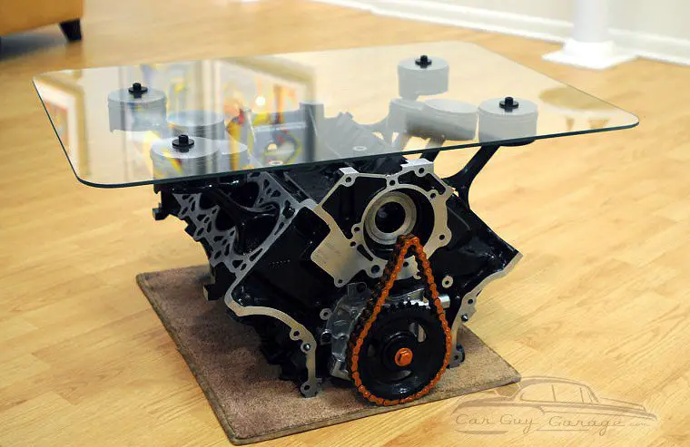 Mustang Engine Block Coffee Table Review