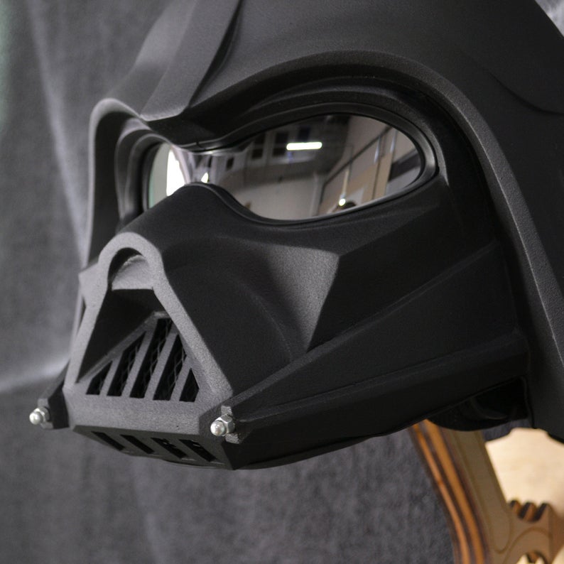 darth vader motorcycle helmet
