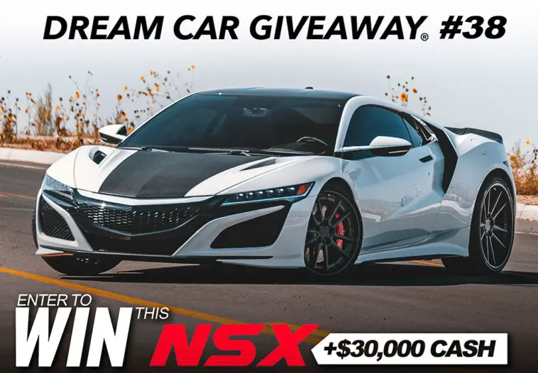 How to win an Acura NSX and $30,000 cash