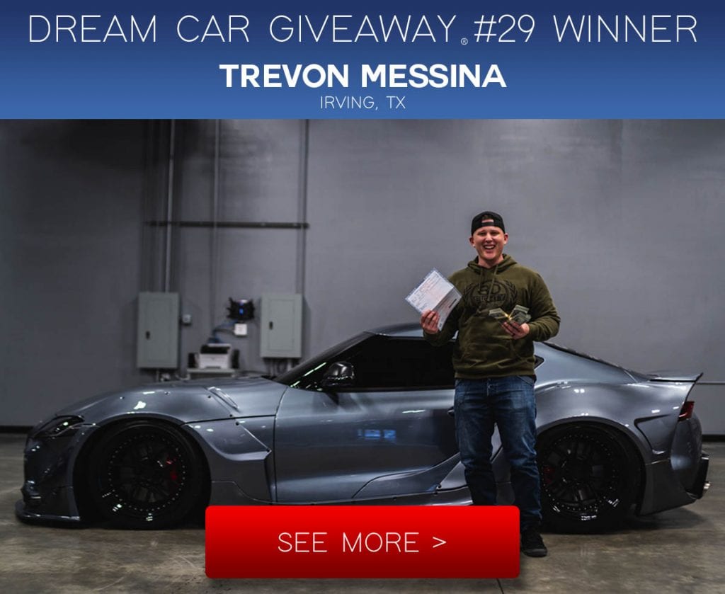 80eighty dream car giveaway Toyota Supra GR