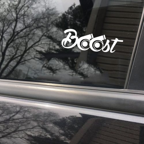 Boost funny car sticker decal