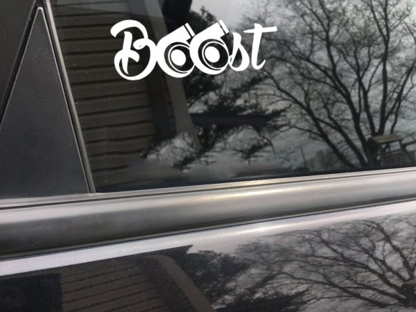 Boost funny car sticker decal - Image 7