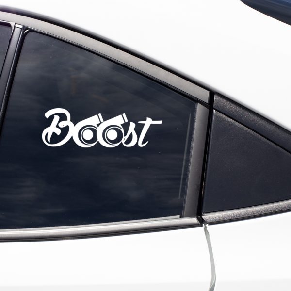 Boost funny car sticker decal - Image 6