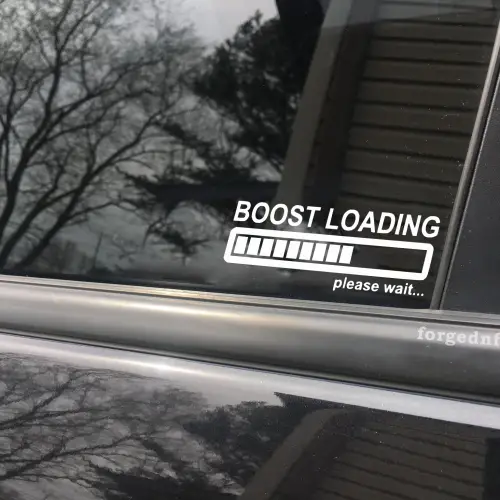 boost loading sticker