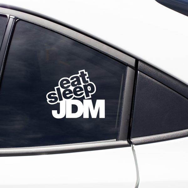 Eat sleep JDM solid funny car sticker decal - Image 6