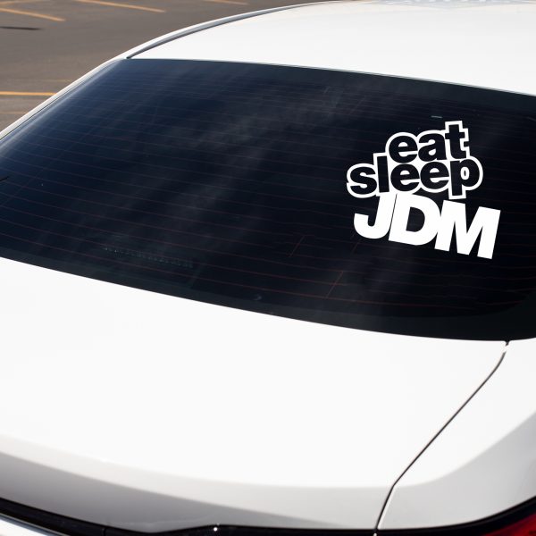 Eat sleep JDM solid funny car sticker decal - Image 7