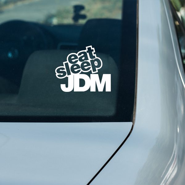 Eat sleep JDM solid funny car sticker decal - Image 8