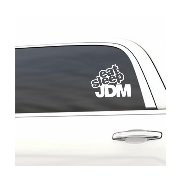 Eat sleep JDM solid funny car sticker decal - Image 9
