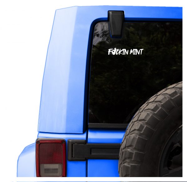 F'n mint funny car sticker decal - Image 10