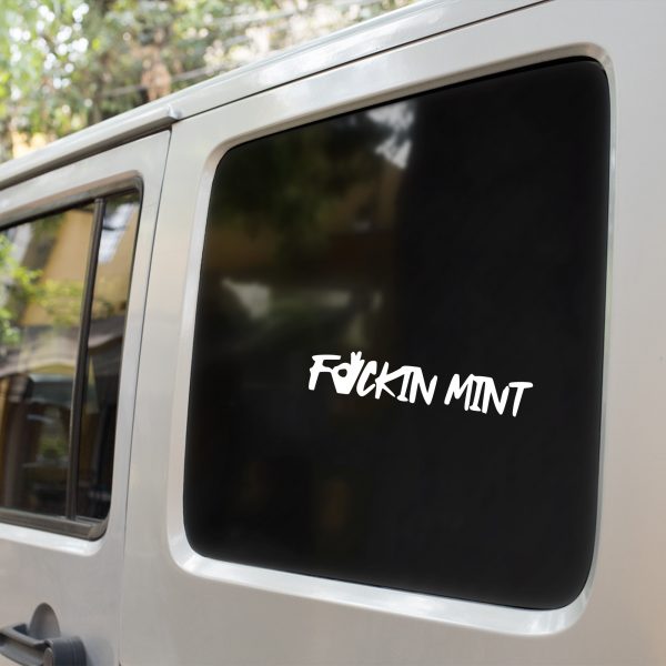 F'n mint funny car sticker decal - Image 9
