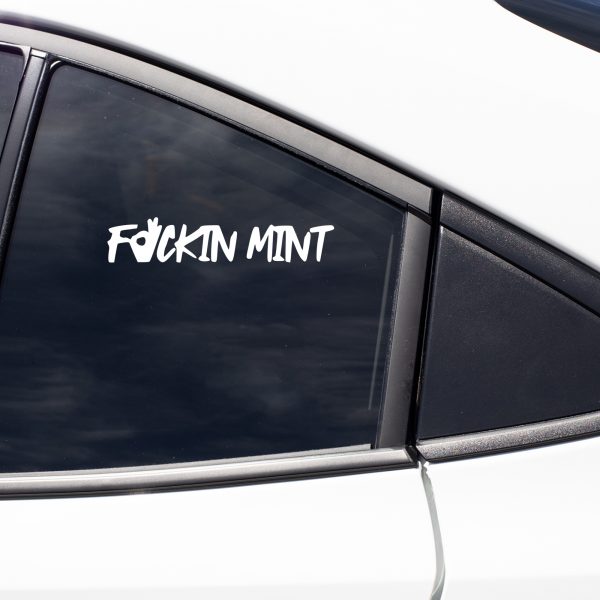 F'n mint funny car sticker decal - Image 6