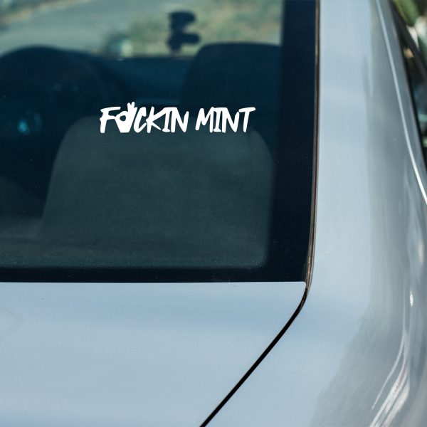 F'n mint funny car sticker decal - Image 4
