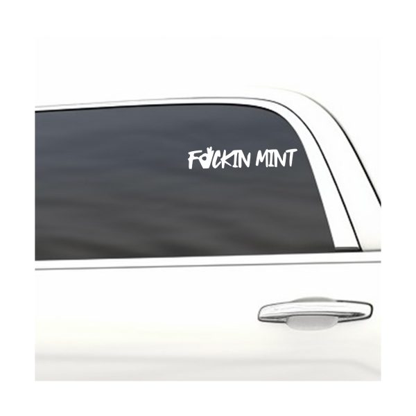 F'n mint funny car sticker decal - Image 3