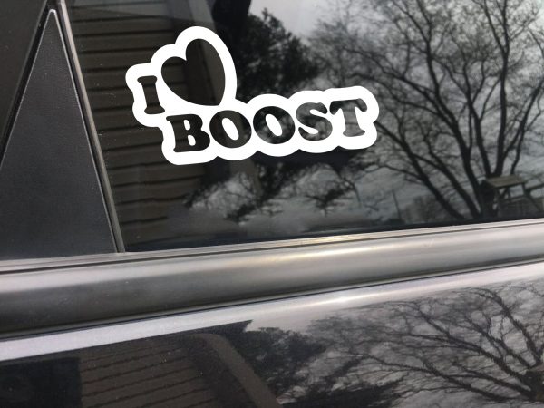 I love boost funny car sticker decal - Image 6