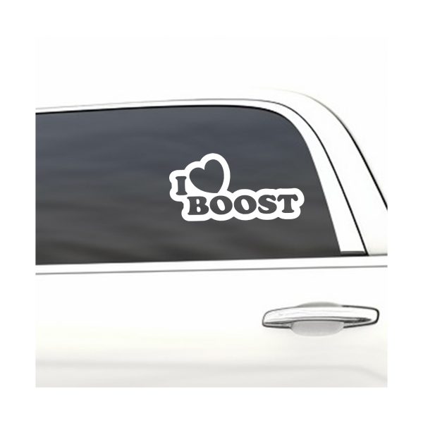 I love boost funny car sticker decal - Image 3