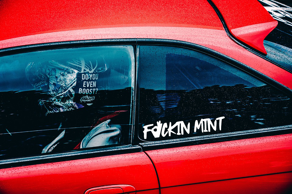 fkin mint decal