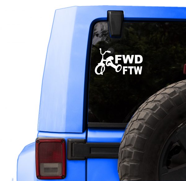 FWD sucks funny car sticker decal - Image 8