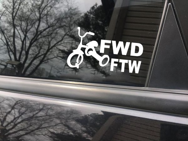 FWD sucks funny car sticker decal - Image 6