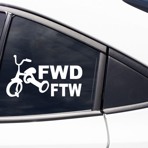 FWD sucks funny car sticker decal - Image 4