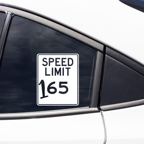 Speed Limit funny car sticker decal - Image 5