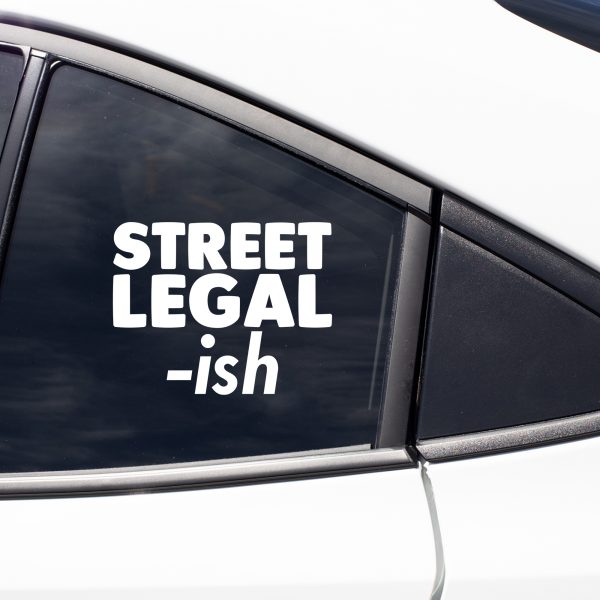 Durable Street Legal Vinyl Decals for Cars and Windows - Image 7