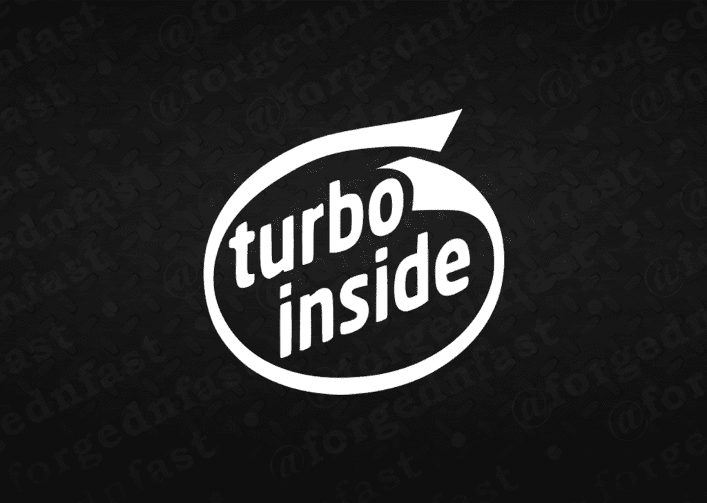 turbo inside sticker