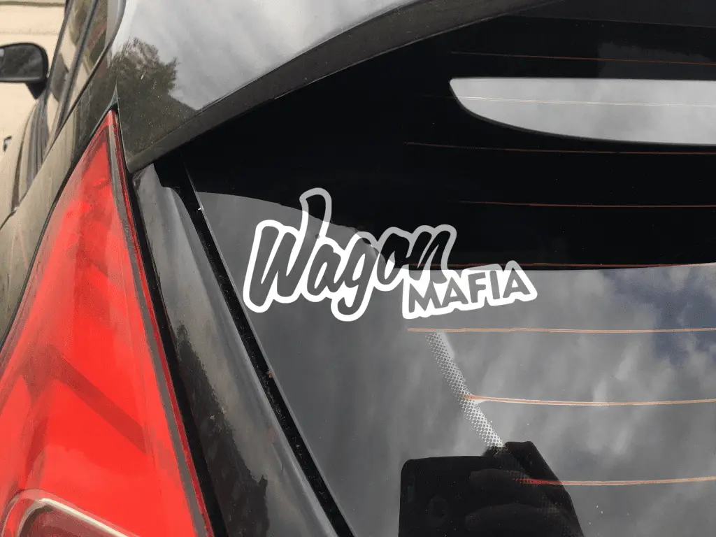 wagon mafia decal
