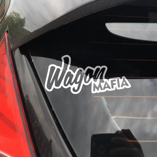 wagon mafia decal
