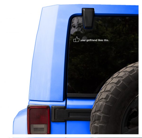 Your girlfriend likes this funny car sticker decal - Image 10