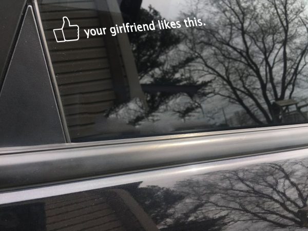 Your girlfriend likes this funny car sticker decal - Image 7