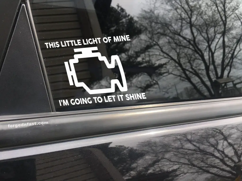 This little light of mine I'm going let it shine funny car sticker decal