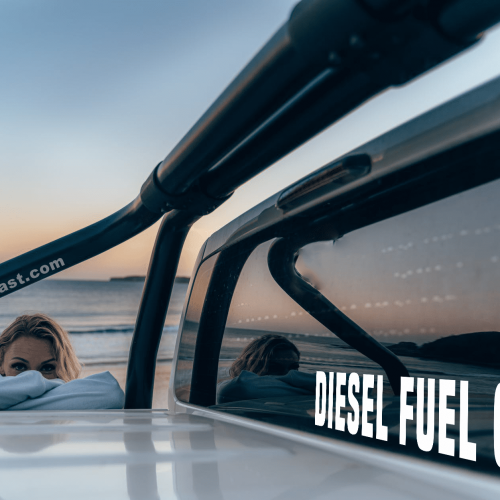 diesel fuel only truck sticker