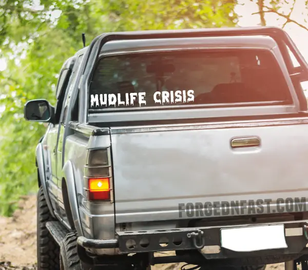 mudlife crisis sticker