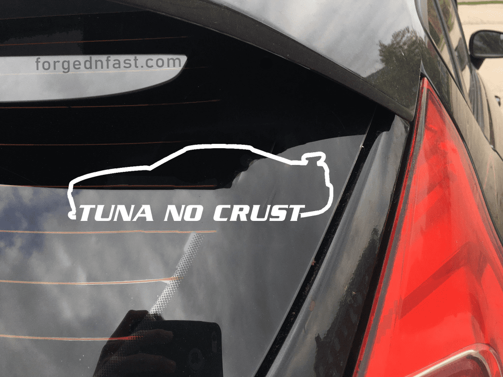 tuna no crust sticker gtr