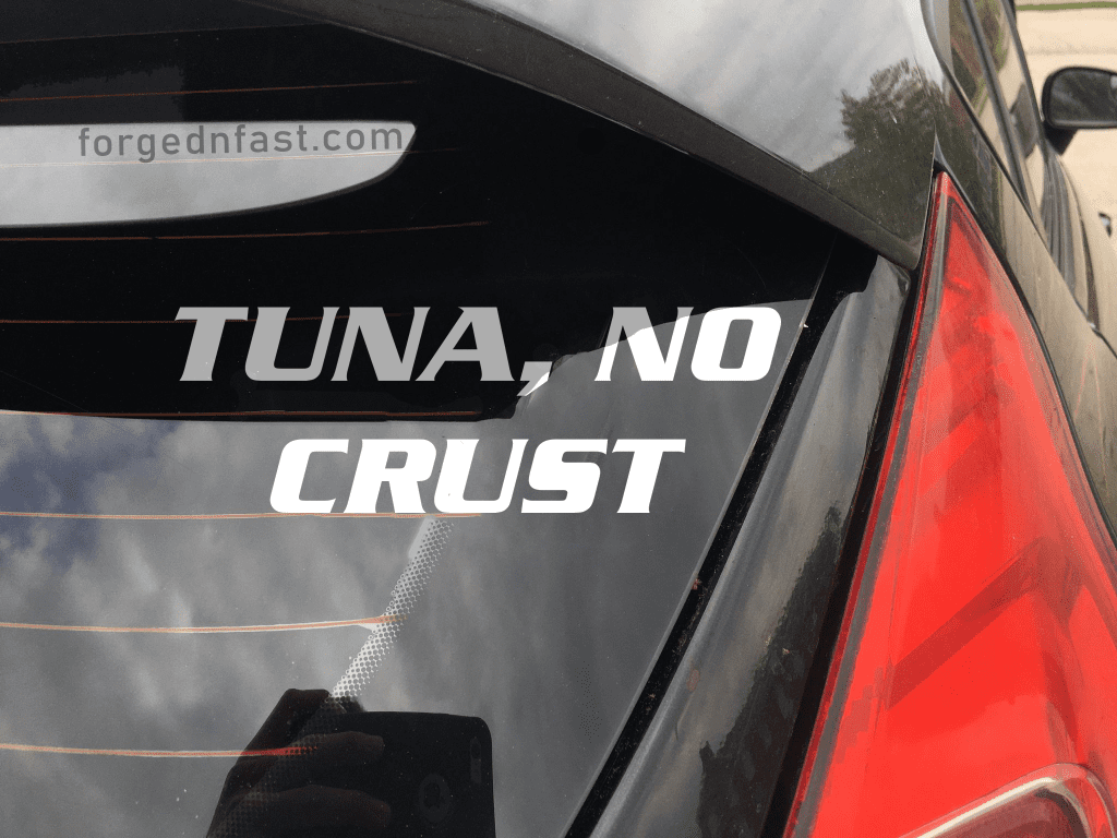 tuna no crust sticker