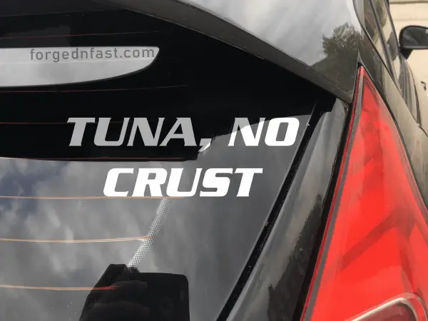 tuna no crust sticker