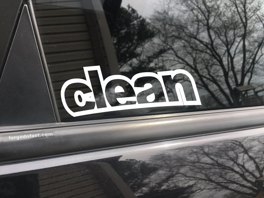 Clean, car decal, bumper sticker, truck decal, funny car decal