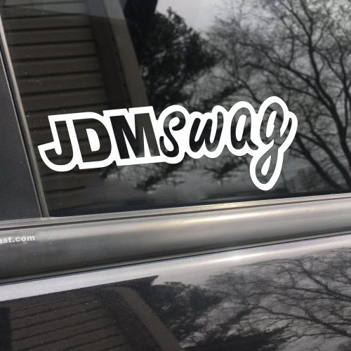 Jdm swag, car decal, bumper sticker, truck decal, funny car decal