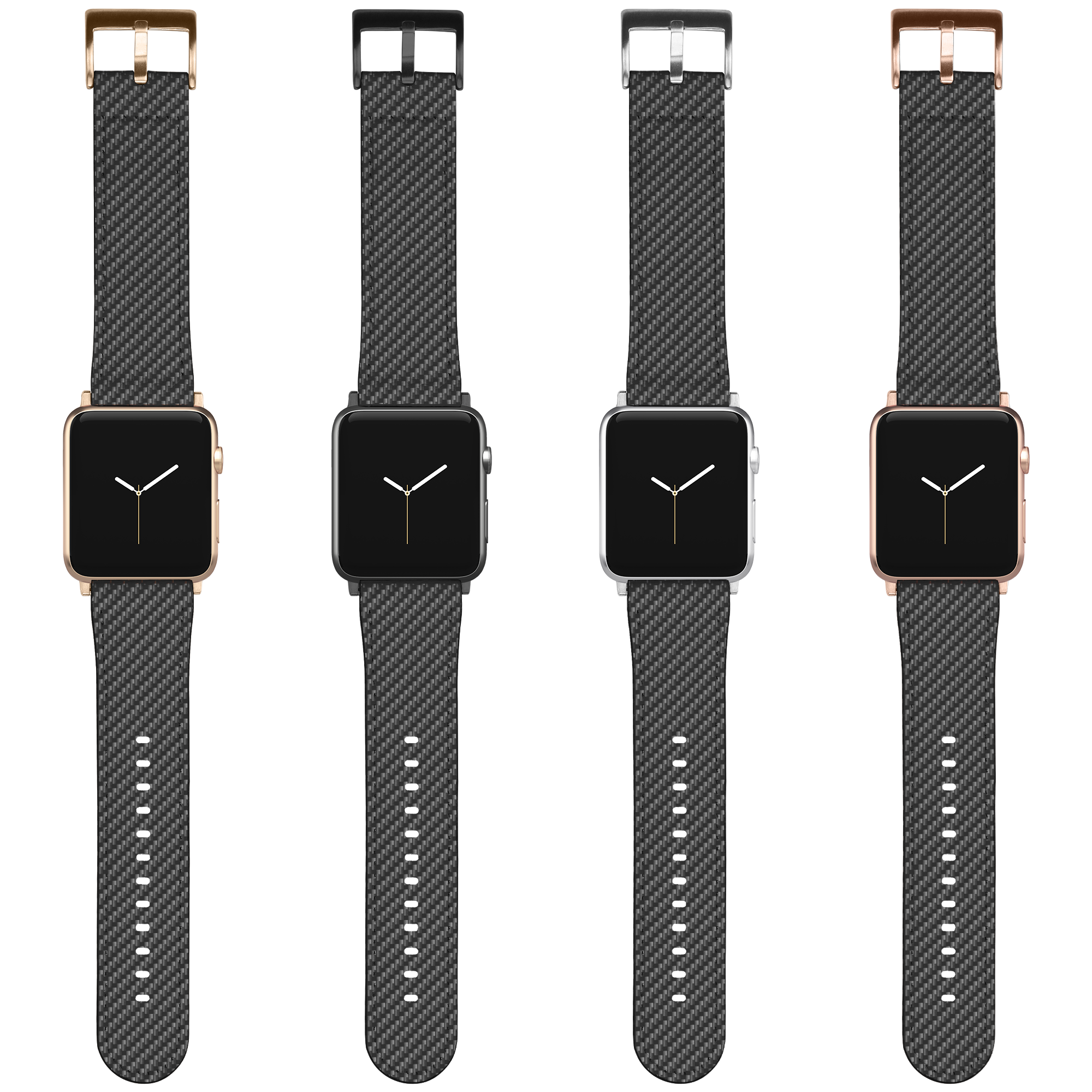 Carbon Fiber Pattern Watch Band, Car Guy, Car Enthusiast, Watch Band - Image 5