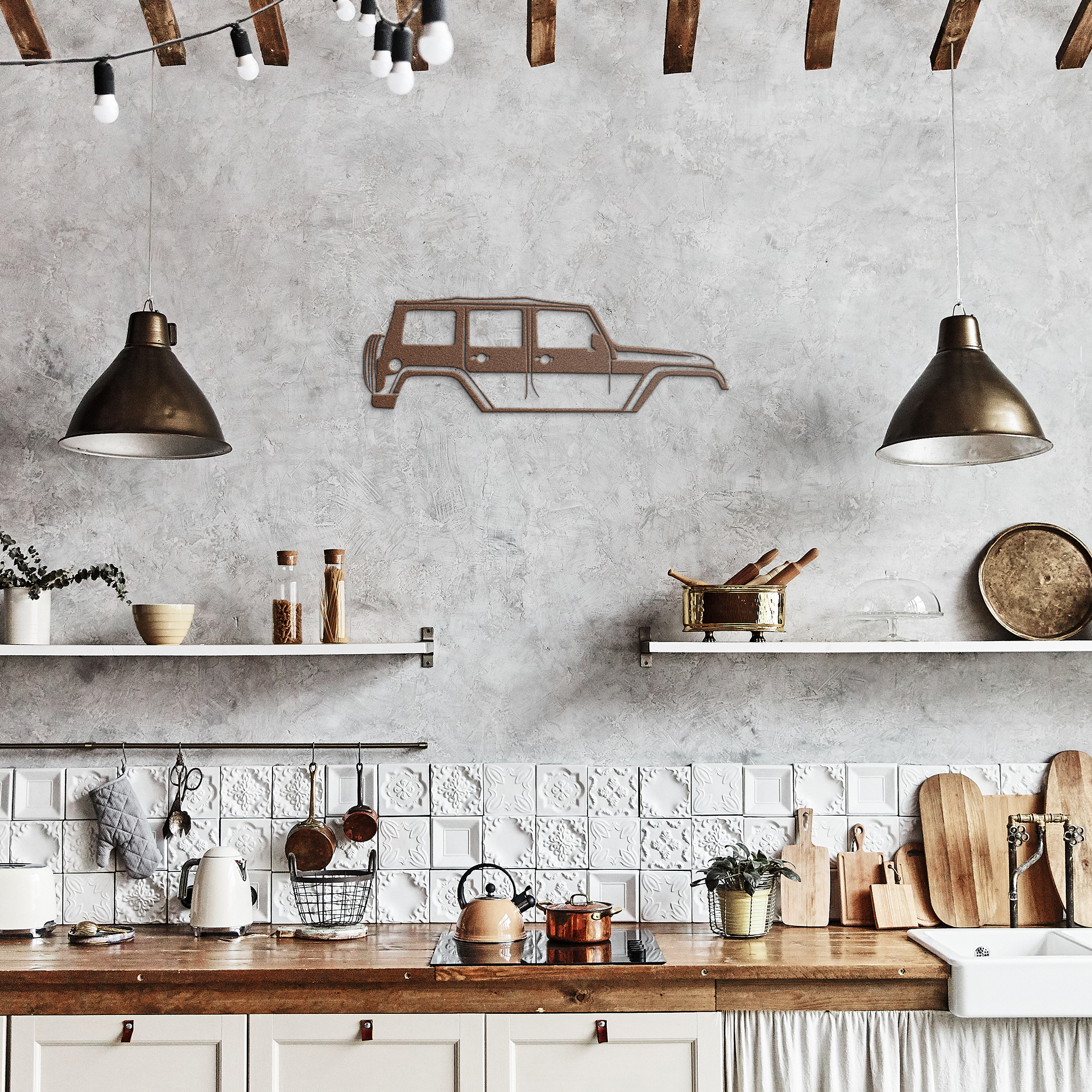 Off Road SUV, Metal Sign, Car Guy, Wrangler decor, - Image 14