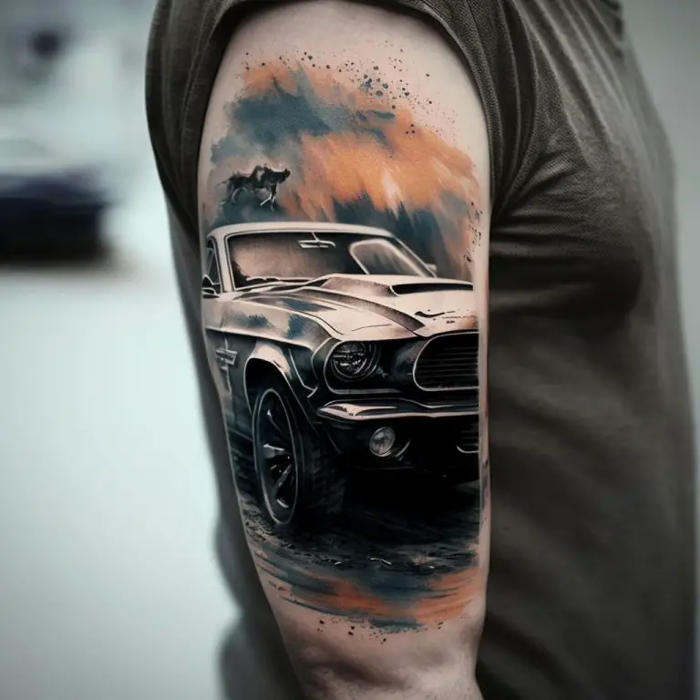 What are some tattoo ideas for car guys