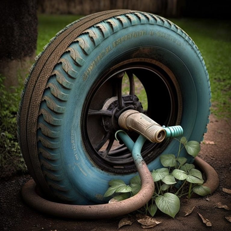 Can you put water in tire? 