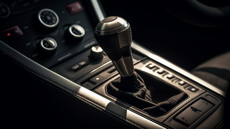 What is the knocking noise after changing gear in a car