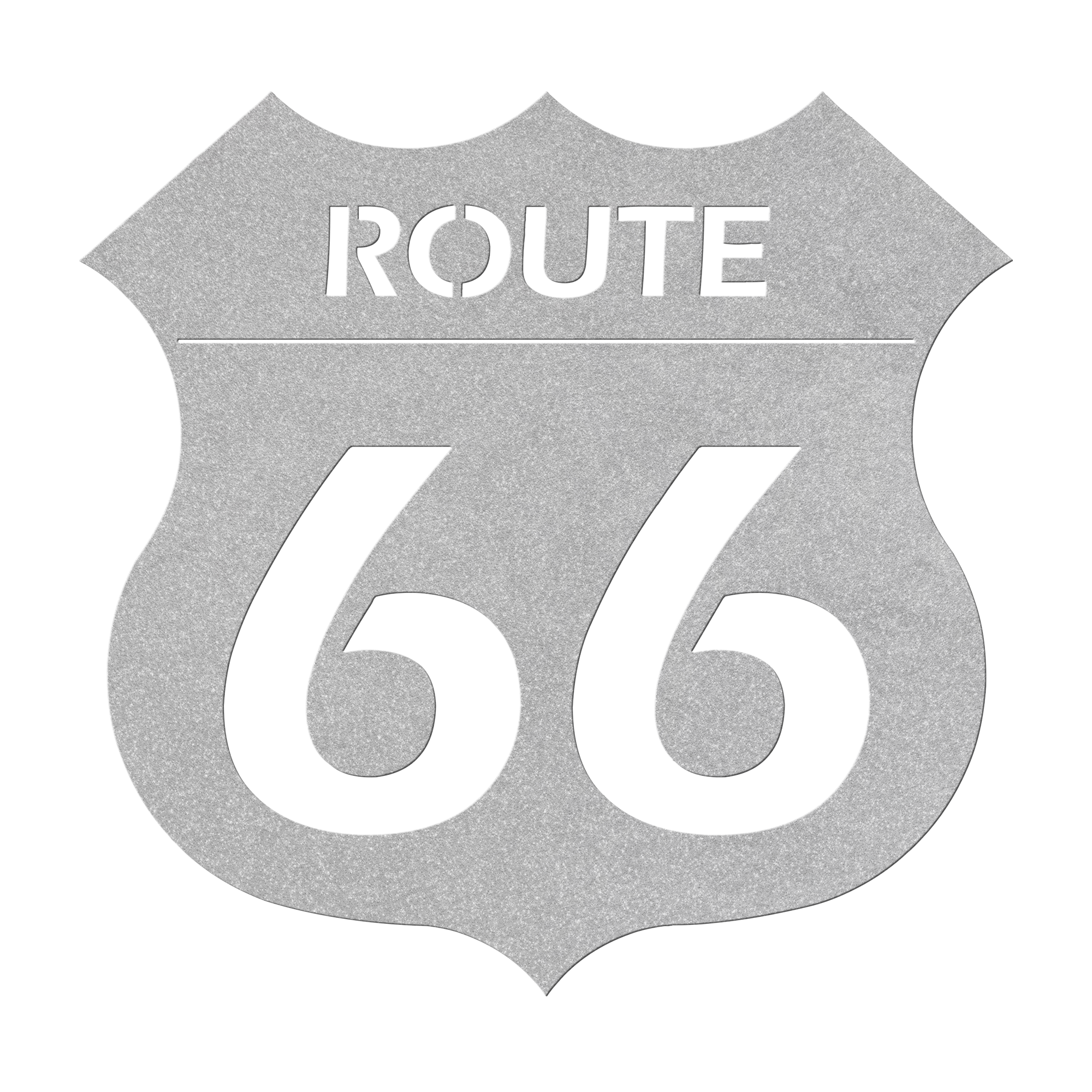 Route 66 Die Cut Metal Sign, car guy, car enthusiast, gift for him, mechanic gif - Image 20