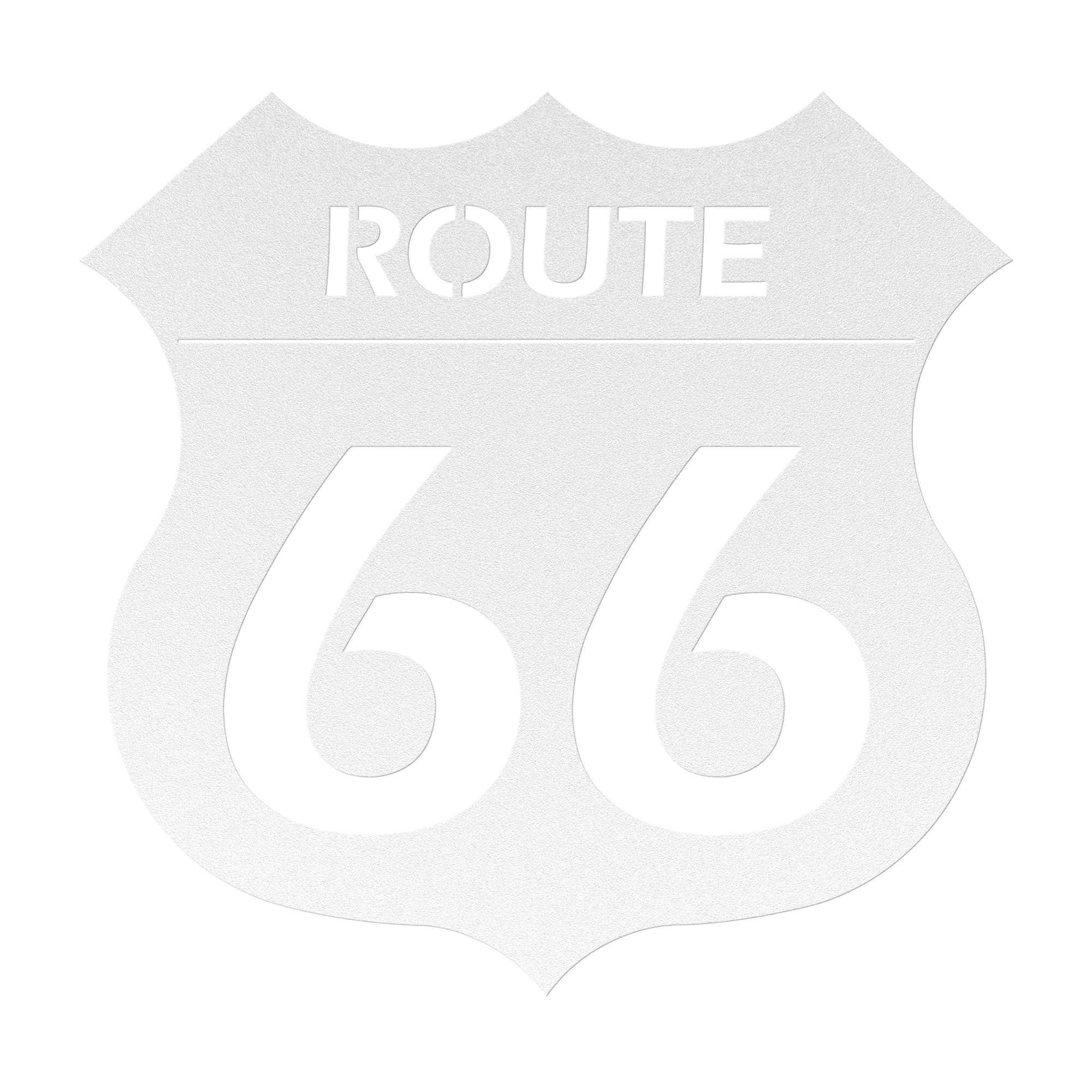 Route 66 Die Cut Metal Sign, car guy, car enthusiast, gift for him, mechanic gif - Image 7