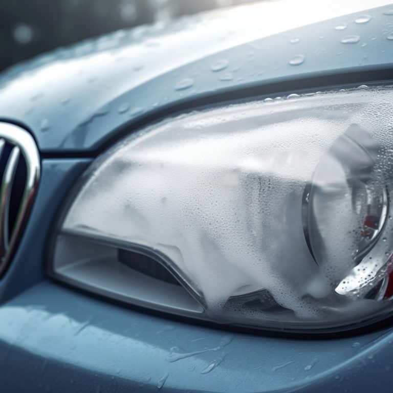 Can I clean a headlight with toothpaste