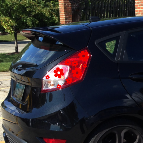 Taillight Flower, cool decal,car sticker decal