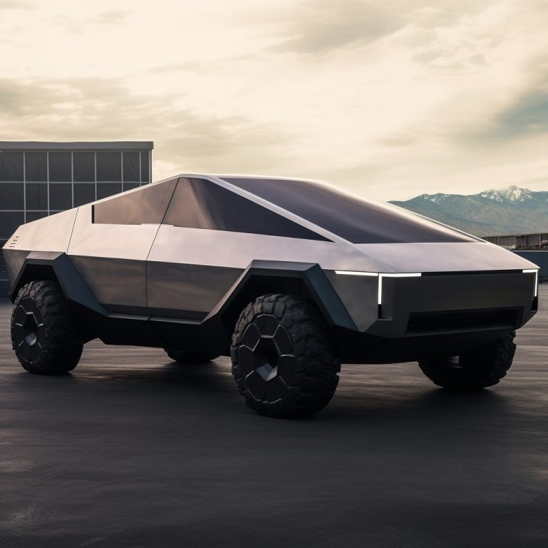 First Tesla Cybertruck Makes it Off The Production Line