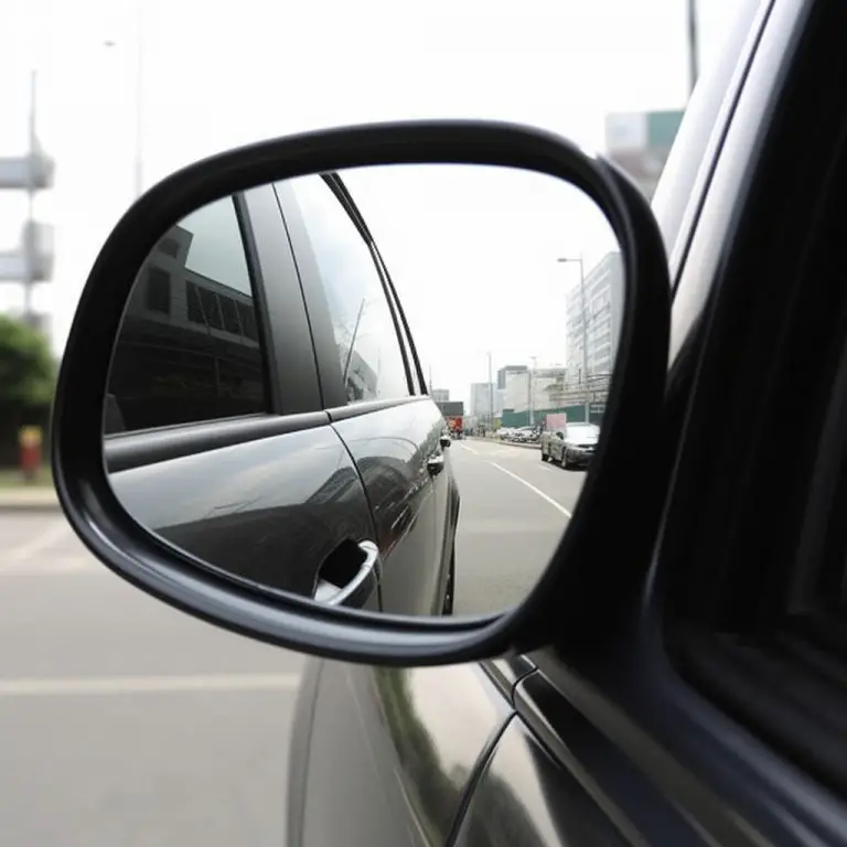 How To Glue Side Mirror Back On Car